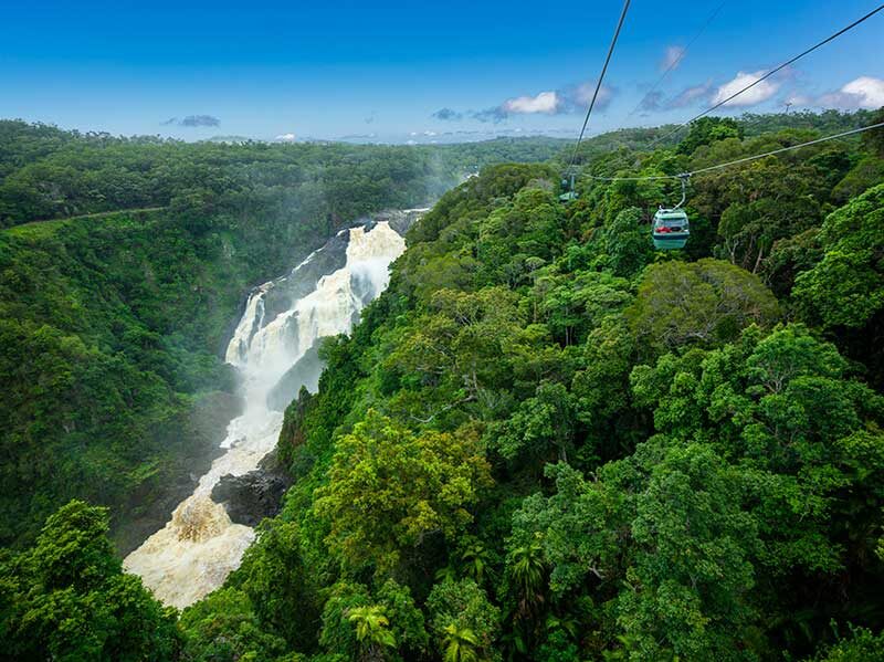 Kuranda Deluxe with Skyrail from Cairns - An Aussie BBQ lunch, with a modest caveat
