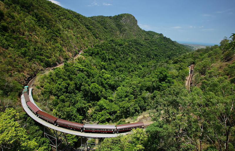 Kuranda Scenic Railway Heritage Class Ticket - One way by train, back by Skyrail