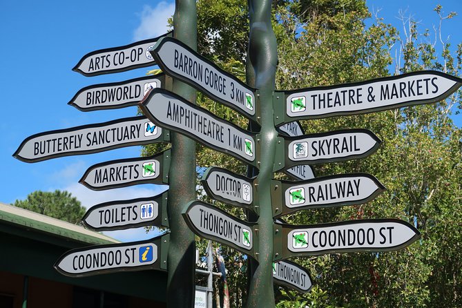 Kuranda Tour via Skyrail & Kuranda Scenic Rail - Small Group Tour - Directions and Booking Details