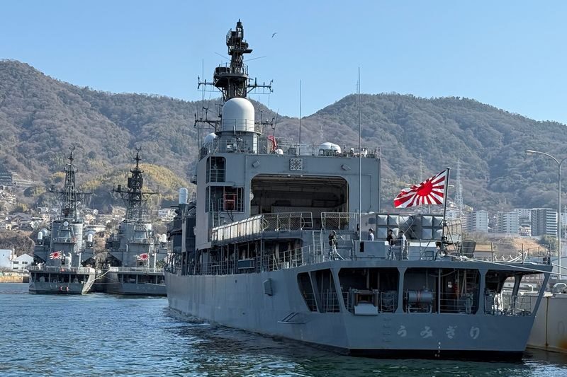 Kure Bay Battleship Tour (Hiroshima) - Kure Bay, viewed from the water
