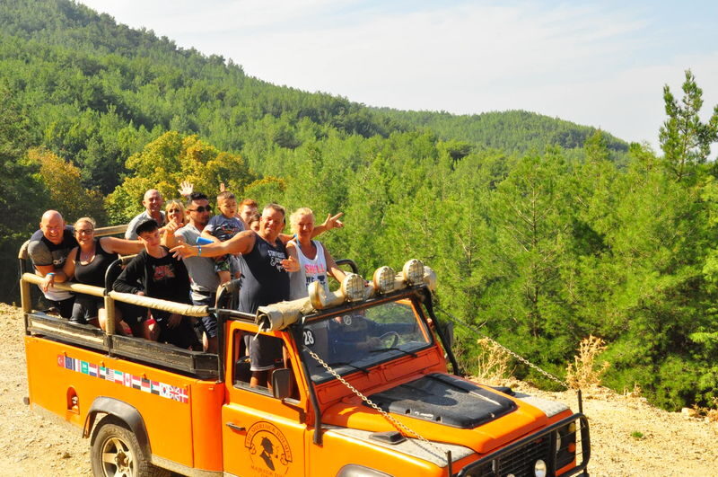 Kusadasi Jeep Safari Adventure w/ Lunch from Kusadasi Hotels & Port - BBQ lunch, Zeus Cave, and Long Beach