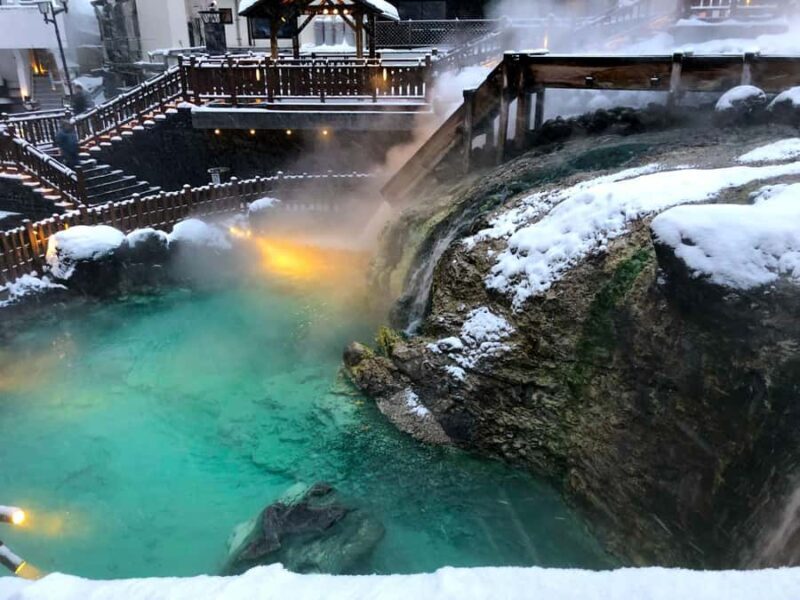 Kusatsu: Hot Spring Culture Walk at Yubatake & Sainokawara - Tasting Local Flavors