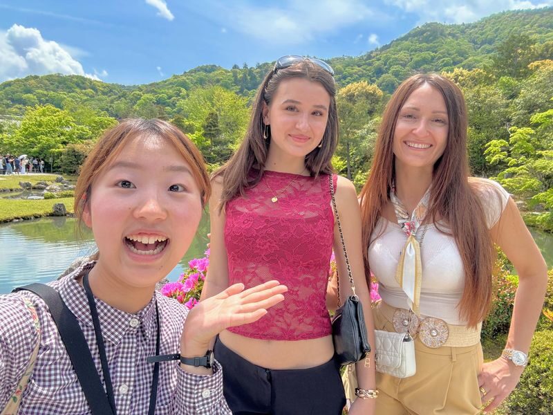 Kyoto 1 Day Bus Tour: Fushimi Inari, Kinkakuji, Bamboo Grove - Tenryu-ji’s garden after the bamboo grove