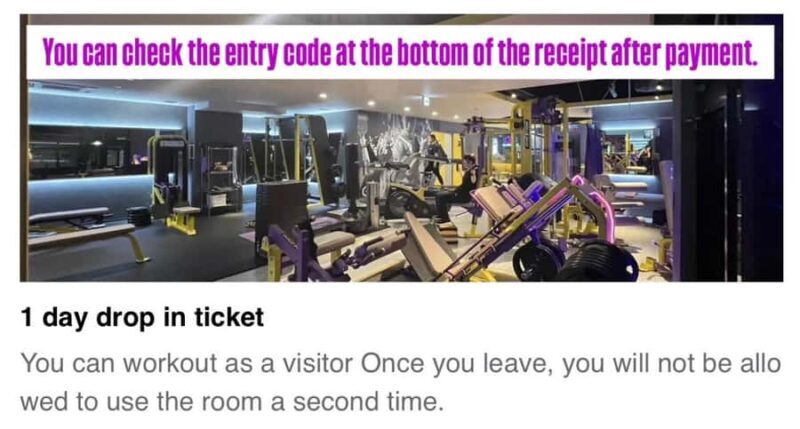 Kyoto: 24-Hour Gym Pass  1 Day / 1 Week / 1 Month Options - Good To Know