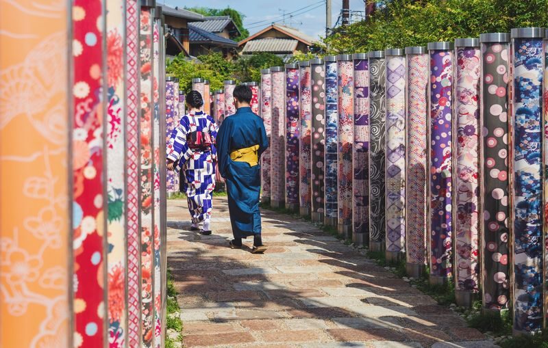 Kyoto Arashiyama Bamboo Forest & Togetsukyo Bridge Half-Day Small Group Tour - Walking among the bamboo