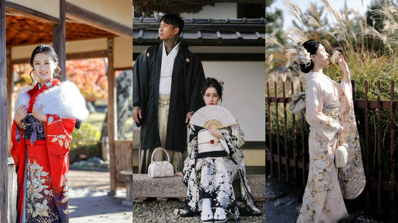 Kyoto Arashiyama | Popular Kimono Rental Experience | Kimono, Yukata, Furisode, Make-up, and Outdoor Photography Services | MOCOMOCO Kimono Arashiyama Main Store - Choosing a kimono at MOCOMOCO Arashiyama