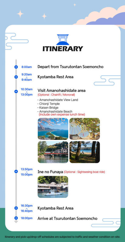 Kyoto by the Sea: Amanohashidate & Ine no Funaya Bus Tour from Osaka - Price, inclusions, and the real value