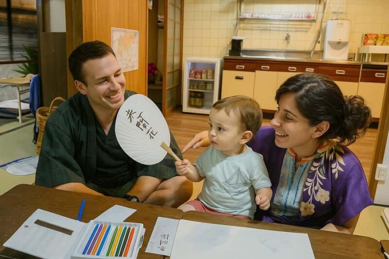 Kyoto : Calligraphy on a Washi hand Fan & Origami Fun - Frequently Asked Questions