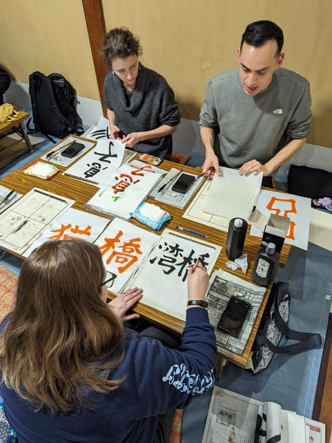 Kyoto: City Center Calligraphy Experience at Buddhist Temple - Setting and Atmosphere