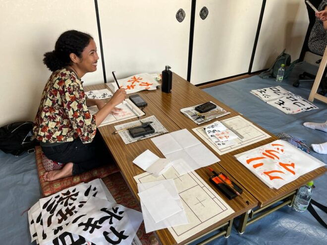 Kyoto: City Center Calligraphy Experience at Buddhist Temple - Participant Guidelines
