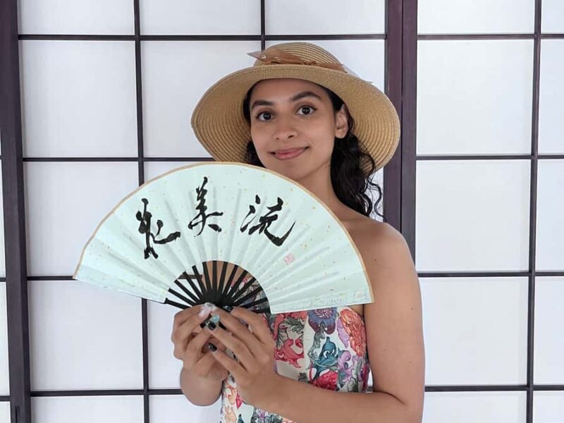 Kyoto: Commission a calligraphy work from a calligrapher - The Sum Up