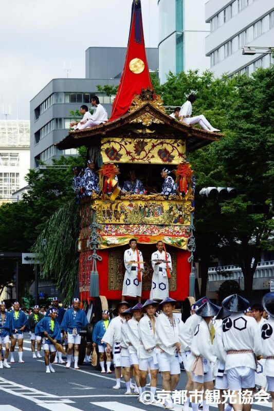 Kyoto Gion Festival Guided Tour with Reserved Seats July 17, 24 - Start at Kyoto Station, then head for the palace