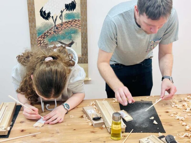 Kyoto: Hinoki Wood Chopstick Workshop - Craft & Engrave - The Sum Up