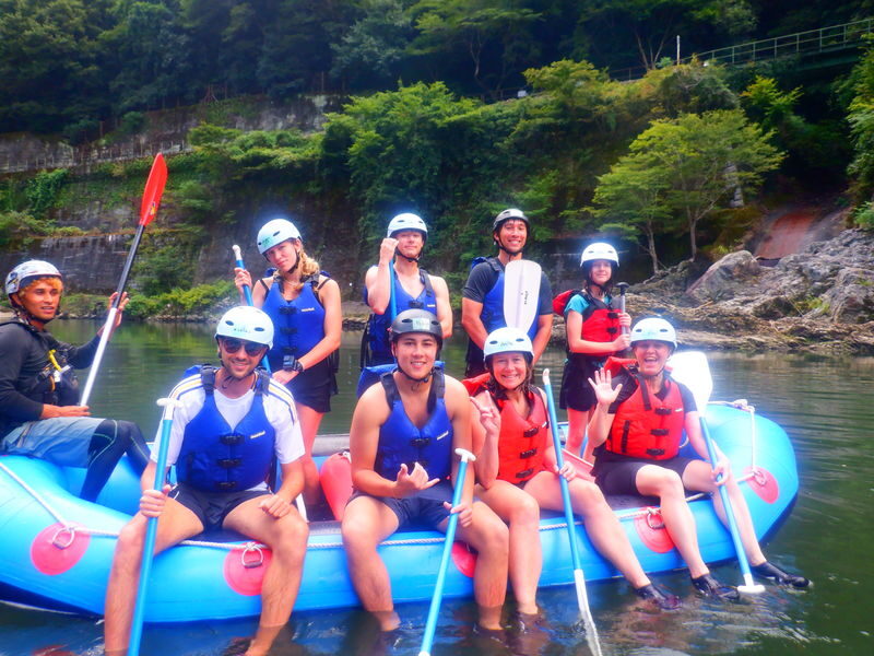 Kyoto: Hozugawa River Half-day White Water Rafting Experience - Returning by train, sometimes still damp