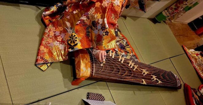 Kyoto Japan: Japanese Harp Experience With Gorgeous Kimono - Experience Highlights