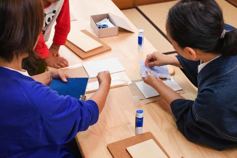 Kyoto: Japanese Bound Notebook Workshop and Factory Tour - The Hands-On Notebook Making Experience