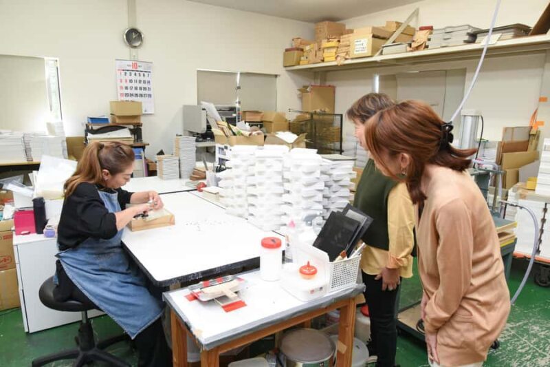 Kyoto: Japanese Bound Notebook Workshop and Factory Tour - Cost and Value