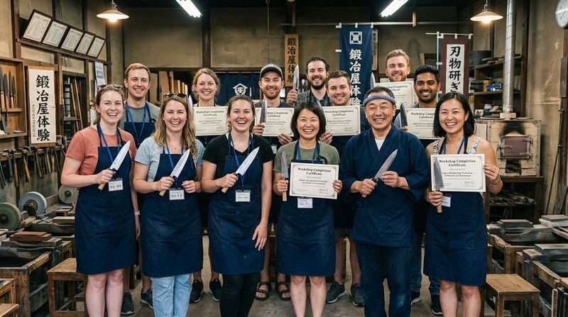 Kyoto: Japanese Knife Making and Sharpening Experience - English support and individual instruction
