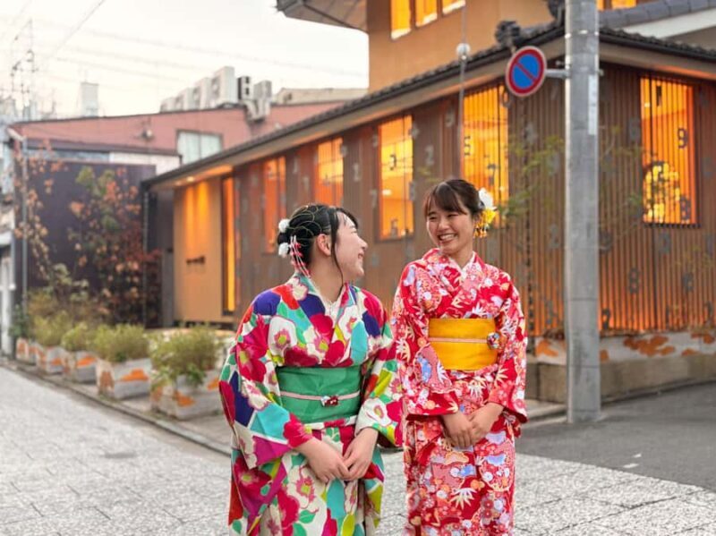 Kyoto: Kimono Experience & Scenic Transfer to Kiyomizu - Good To Know