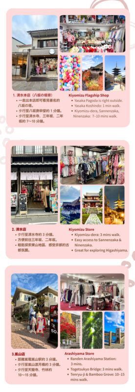 Kyoto Kimono Rental Experience, Photo Shoot, and Family (Aiwa Fuku Kyoto 6 Stores) - Sizing, seasons, and a few practical cautions