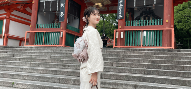 Kyoto: Kimono Rental in Kiyomizudera Provided by RikaWafuku - Dressing and Styling Services