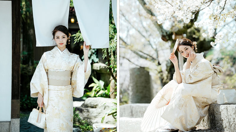 Kyoto Kimono Rental - Traditional Kimono Experience & Japanese Makeup & Photography Service (Provided by Okimono-ya Kiyomizu Store) - Wearing the outfit around Higashiyama