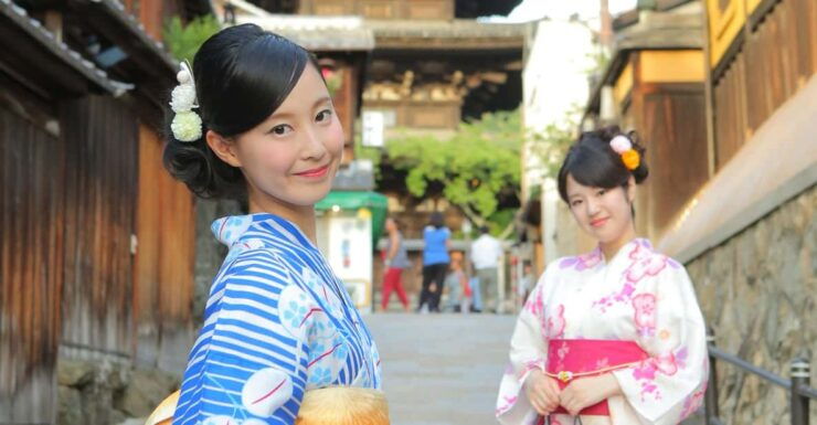 Kyoto Kiyomizu-dera Temple : Kimono Rental SHIKI SAKURA - Kimono Rental Details