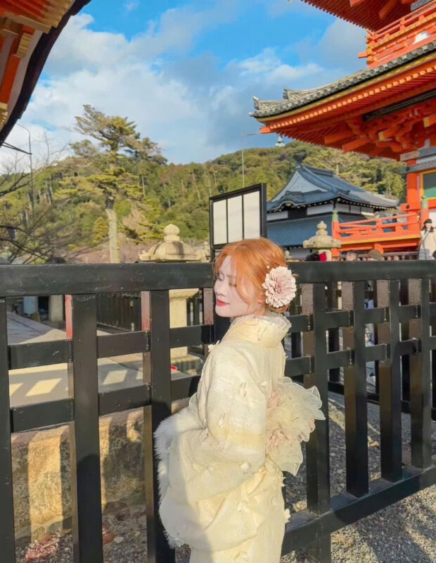 Kyoto Kiyomizu-dera Temple Kimono/Yukata Rental Experience - Photo scenes, couples, and family choices