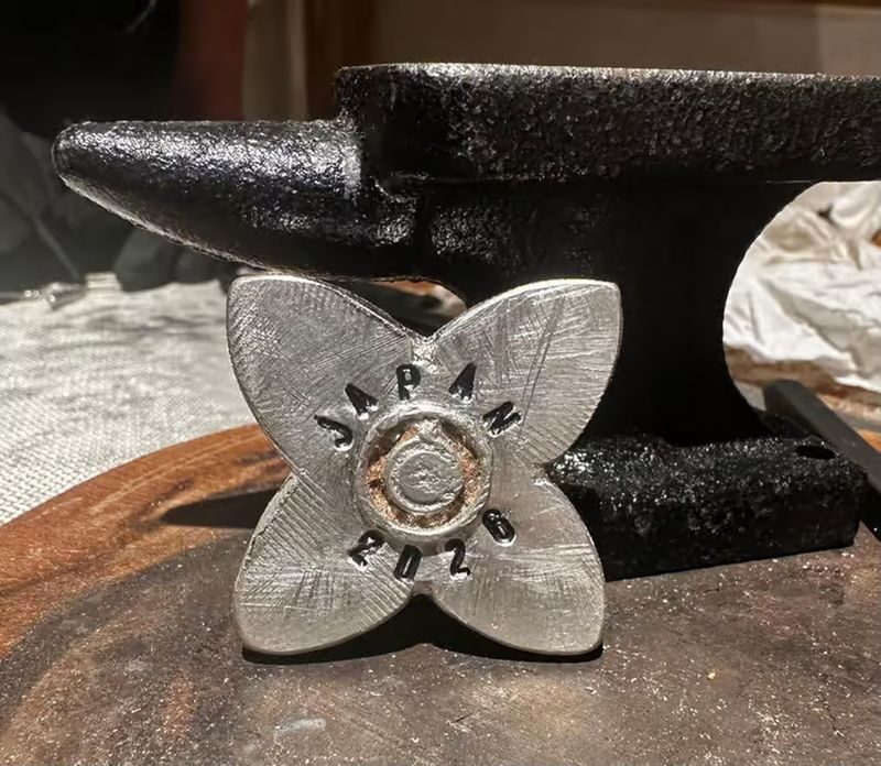 Kyoto: Make a Metal Shuriken in a Real Ninja House - The Molten-Metal Moment
