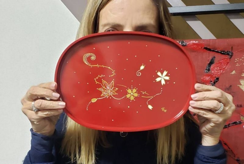 Kyoto: Maki-e Lacquer Art Workshop - What Maki-e means when you try it yourself