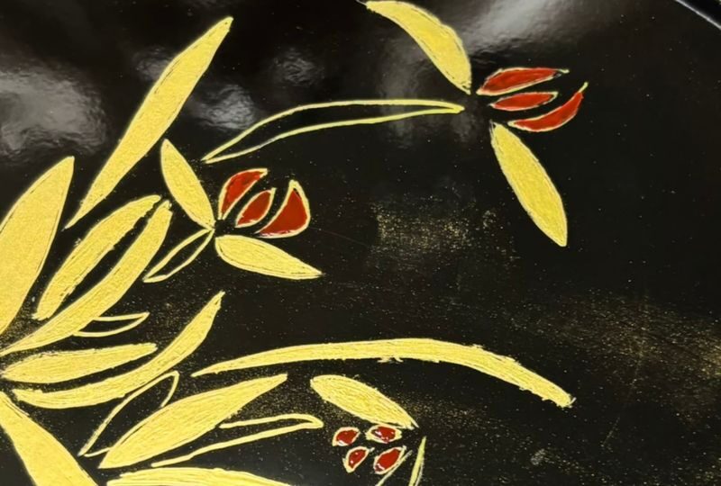 Kyoto: Maki-e Lacquer Art Workshop - A short session, with a timing detail to check