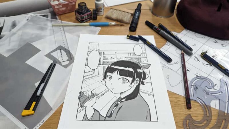 Kyoto: Manga Drawing Workshop Guided by Pro Manga Artist - A Closer Look at the Kyoto Manga Drawing Workshop
