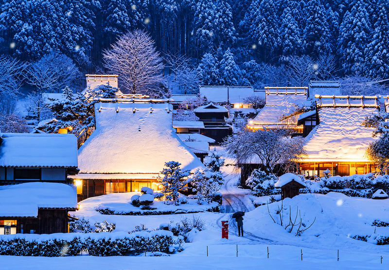 Kyoto Miyama Winter Lantern Festival Illumination & Amanohashidate & Ine Funaya Boat Tour One-Day Trip - Key points before you book