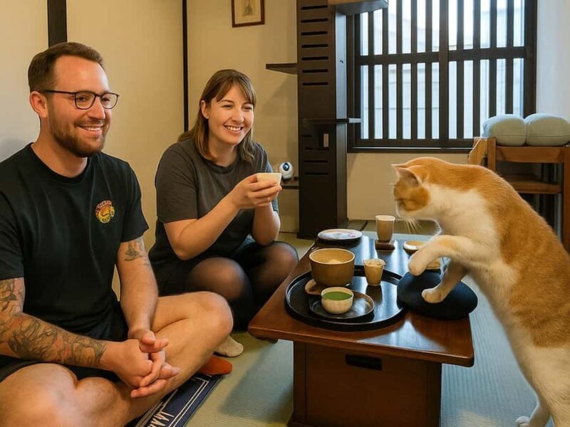 Kyoto: Private/GroupEthical Cat Sanctuary & Tea Ceremony - Private or Shared: Find Your Perfect Fit