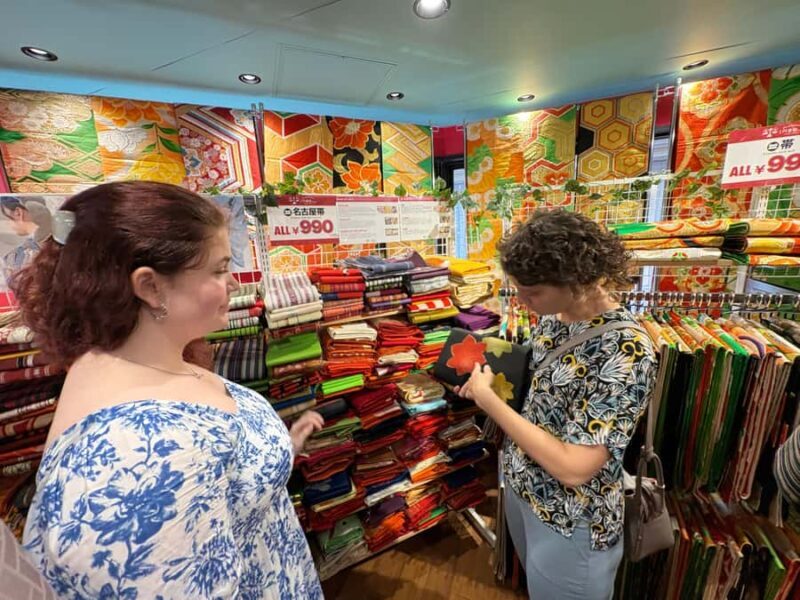 Kyoto: Private Kimono Shopping tour & Kimono Dressing Lesson - Good To Know: