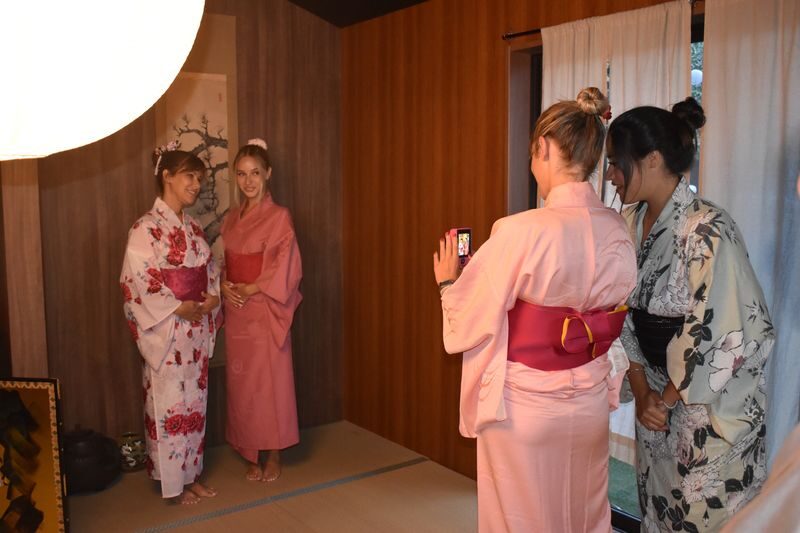 Kyoto: Private Tea Ceremony, Calligraphy, & Kimono Experience - Choosing a kimono and making time for photos
