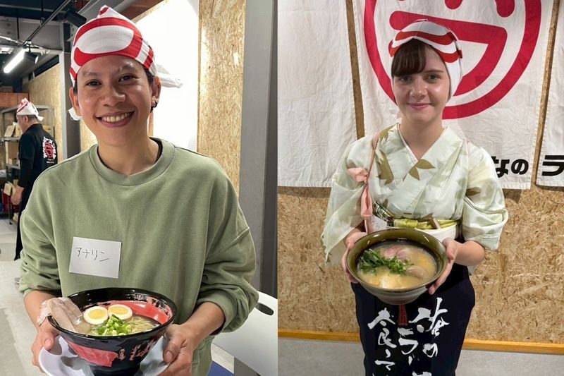 Kyoto Ramen-Making Experience - Try the ramen-shop noodle drain