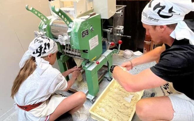 Kyoto Ramen Noodle Making - Highlights of the Workshop