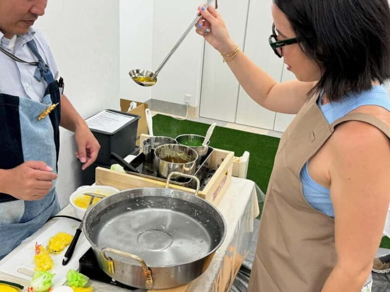 Kyoto: Replica food making experience - The Crafting Process in Detail