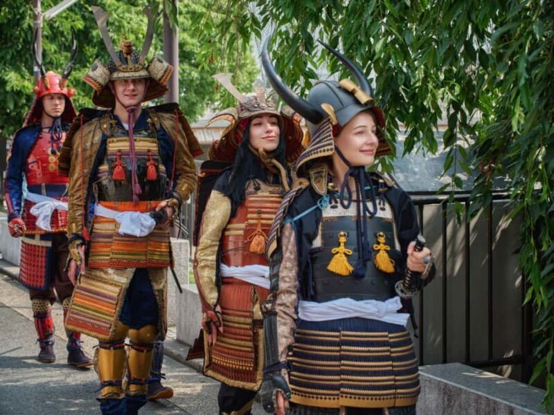 Kyoto Samurai Walk: Matcha, Calligraphy & Photoshoot - The Sum Up