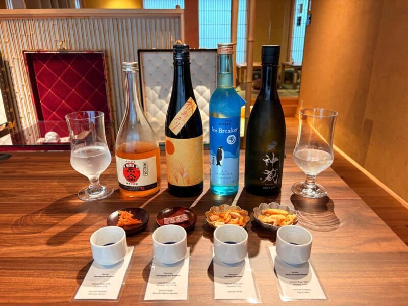 Kyoto: Seasonal Sake Tasting (near Kiyomizu Temple area) - The Sake Varieties and Flavors