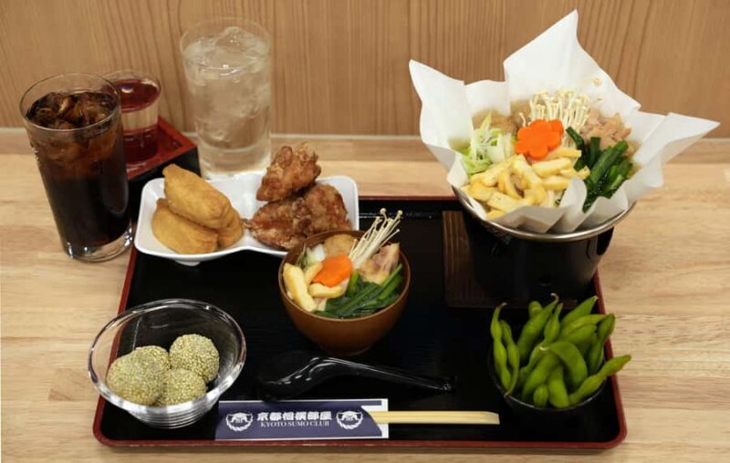 Kyoto: Sumo Show Experience with Chicken Hot Pot & Souvenir - The Atmosphere and Accessibility