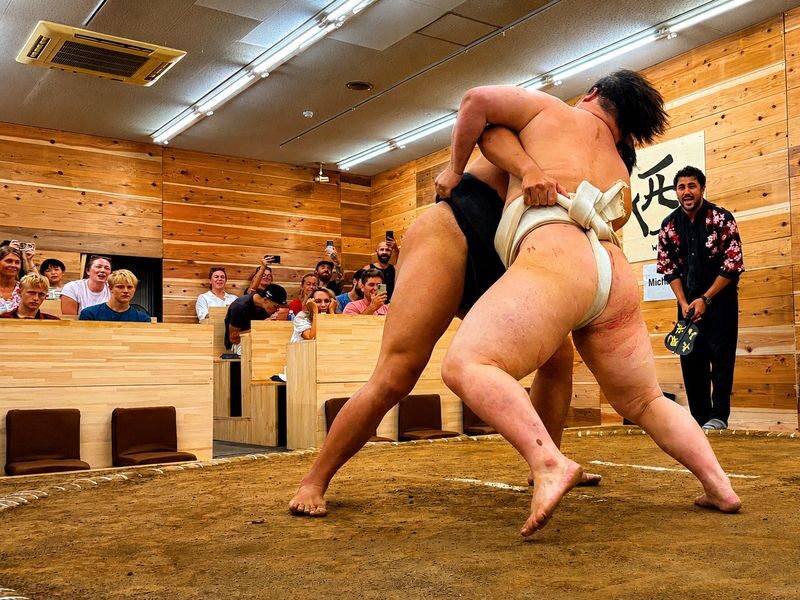 Kyoto Sumo Show with Experience & Photo, 2 Drinks Included - The Photo and Included Drink