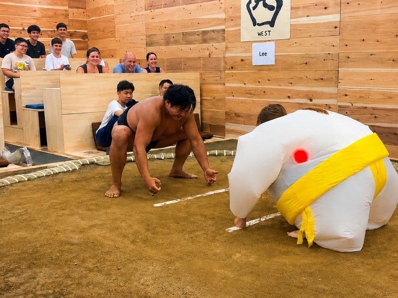Kyoto Sumo Show with Experience & Photo, 2 Drinks Included - Getting to the Venue and Choosing a Time