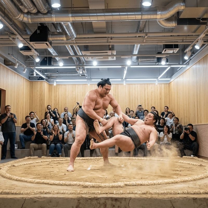 Kyoto: Sumo Show with Photo & Experience - The host makes the rules easier to follow