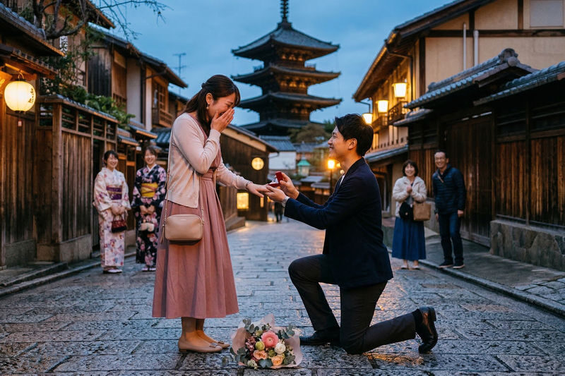 Kyoto Surprise Proposal Photo Shoot by a Professional Photographer - Is this the right Kyoto photo shoot for you?