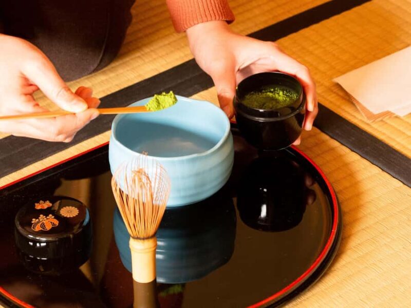 Kyoto: Tea Ceremony in a 100-Year-Old Fan Shop - The Tea-Making and Sweets Experience