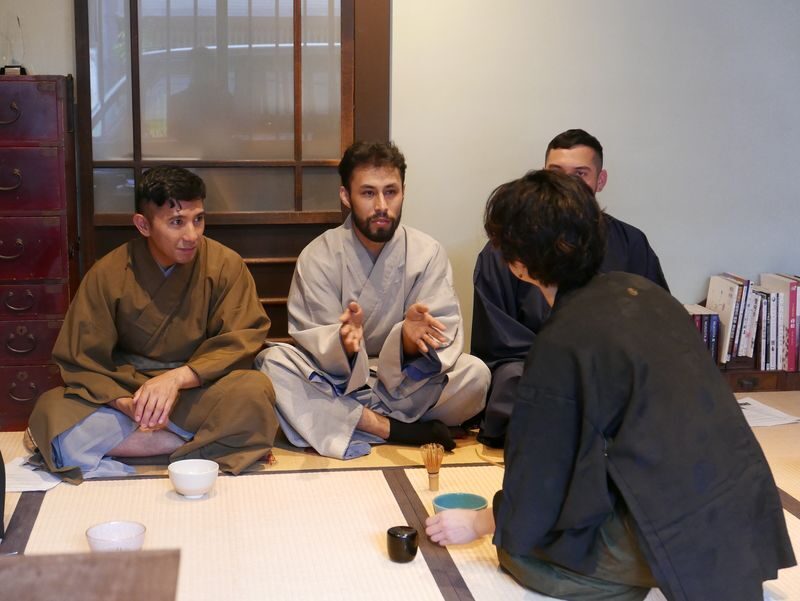 Kyoto: Tea Ceremony Meditation: Make Your Matcha with a Tea Master - Watching the tea ceremony take shape