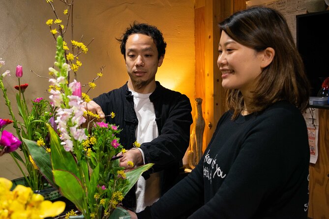 Kyoto Tea Ceremony With Japanese Flower Arrangement Ikebana - Ikebana Techniques and Styles
