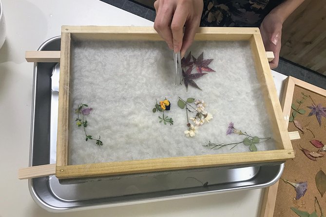 Kyoto - Traditional Japanese Washi Papermaking - Handmade Souvenirs in 60 Minutes